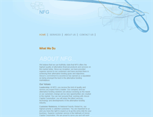 Tablet Screenshot of nfglobalinc.com